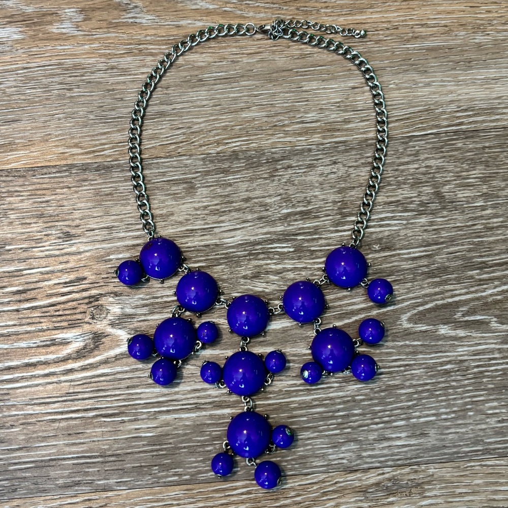 Purple Bubble Necklace